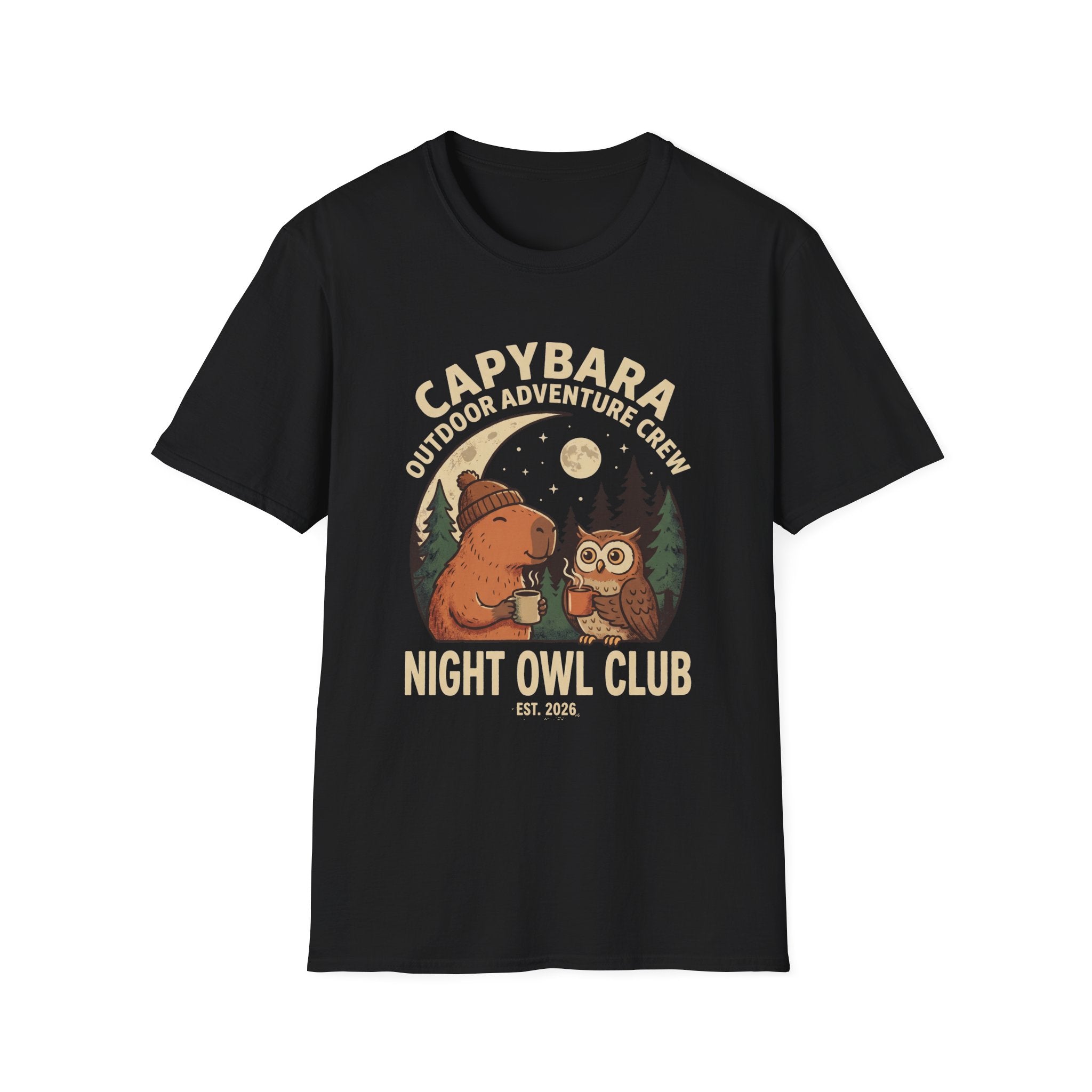 Night Owl Club Tee - Black