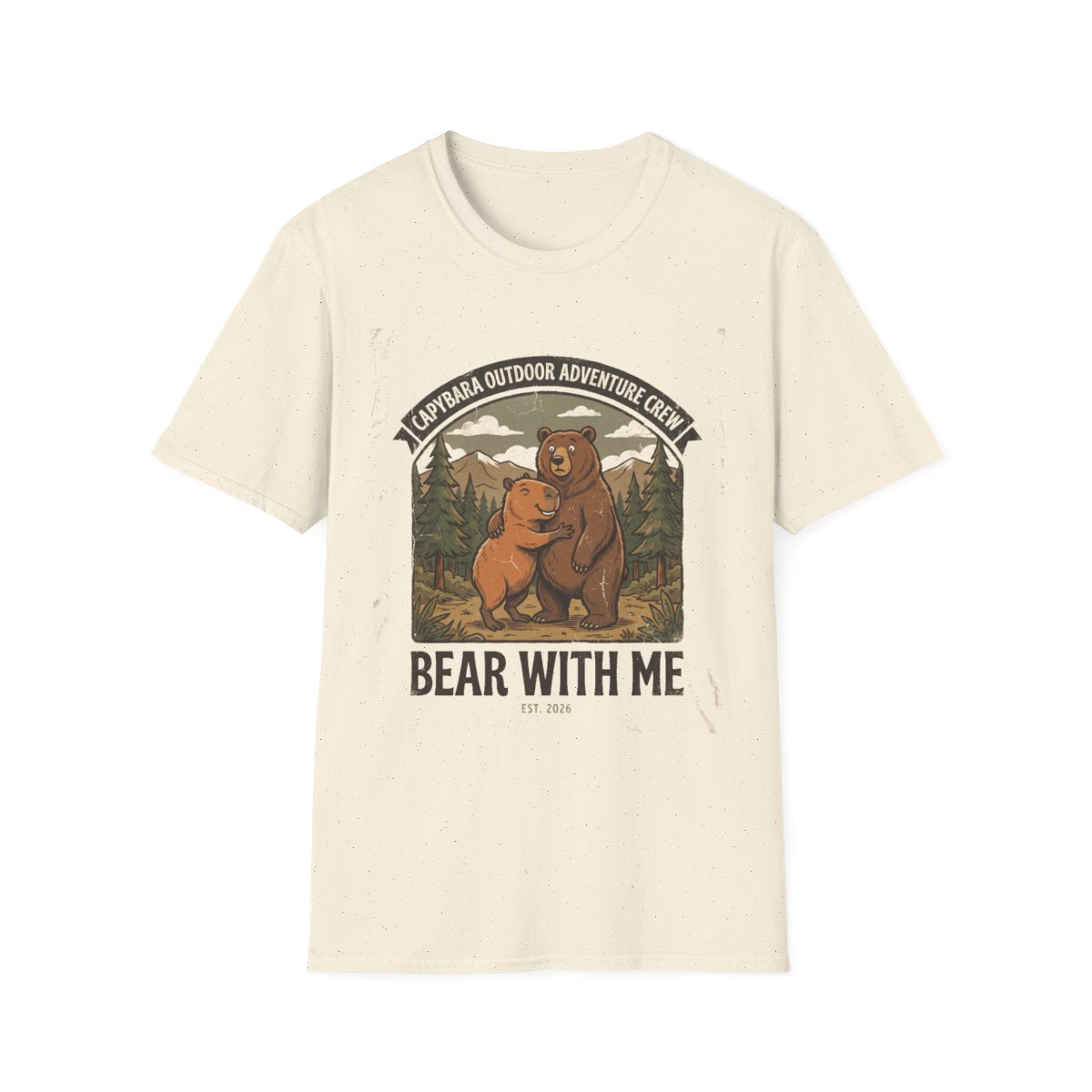 Bear With Me Tee - Natural
