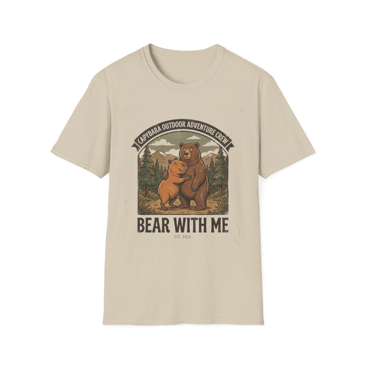 Bear With Me Tee - Sand