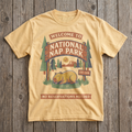 National Nap Park Tee - Vegas Gold