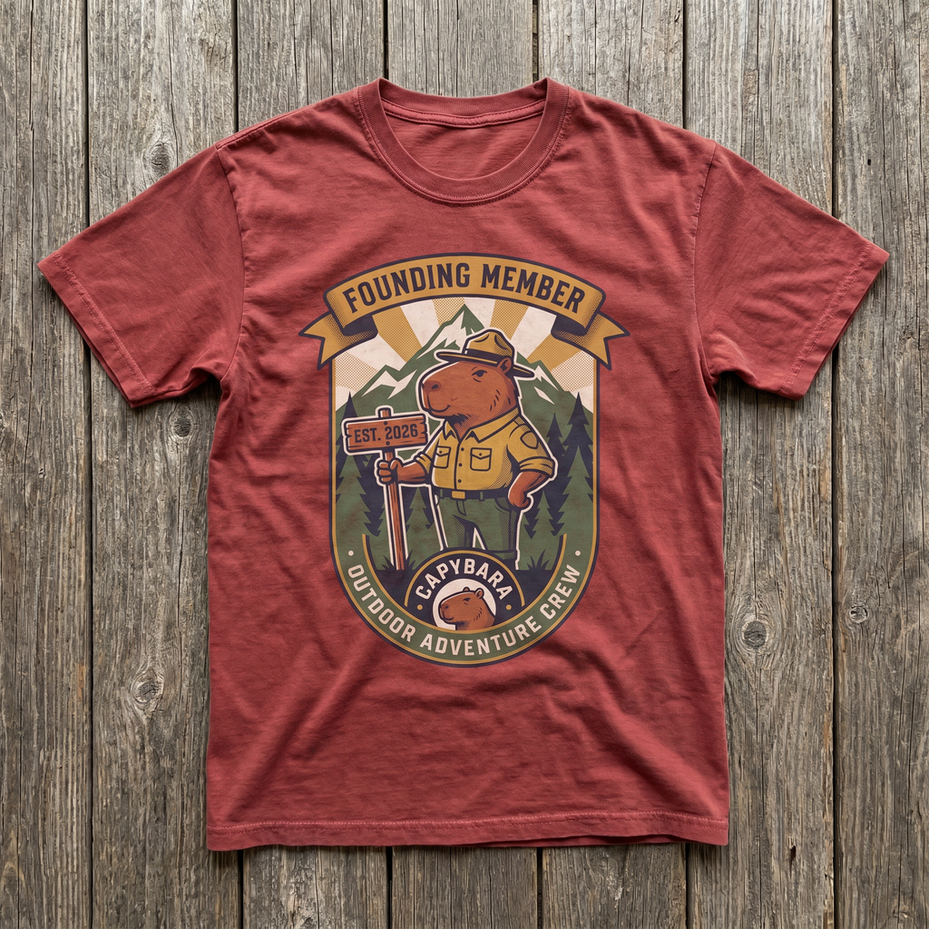 Founding Member Tee - Heather Red