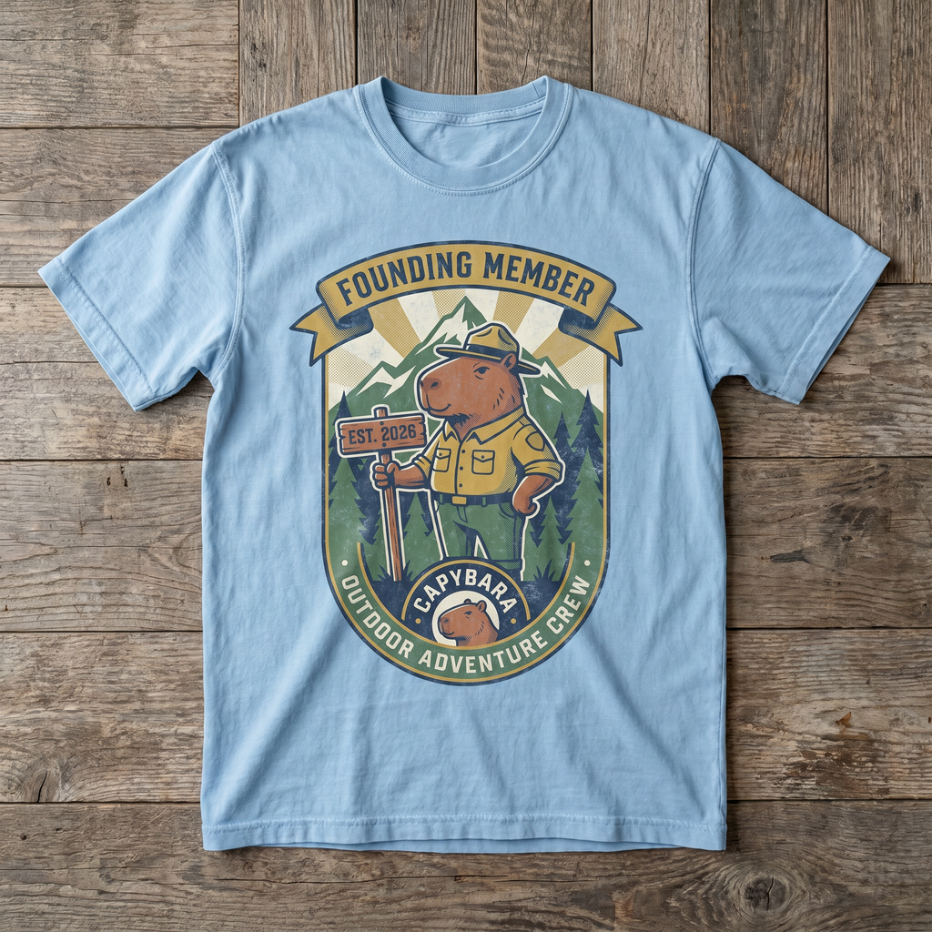 Founding Member Tee - Light Blue