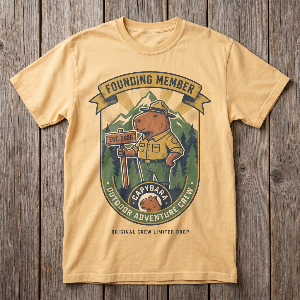 Founding Member Tee - Vegas Gold