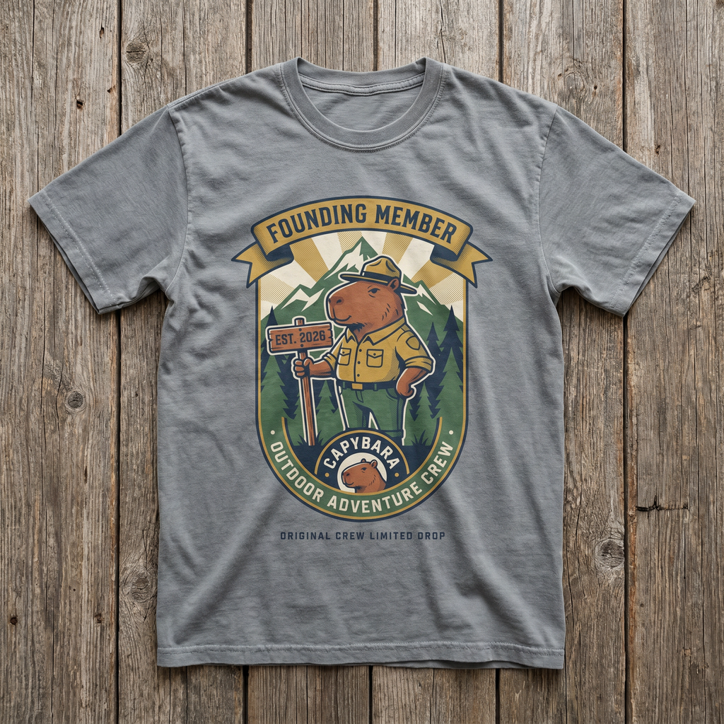 Founding Member Tee - Sport Grey
