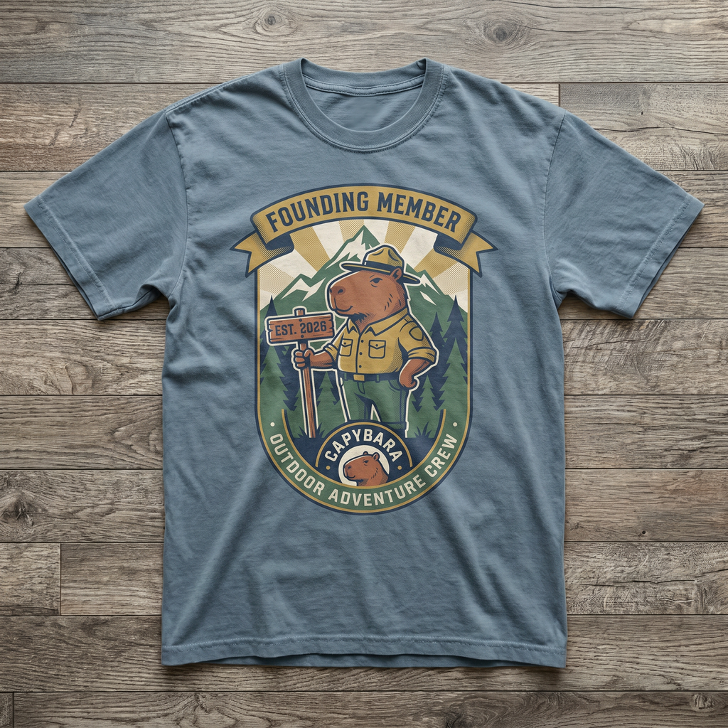Founding Member Tee - Stone Blue