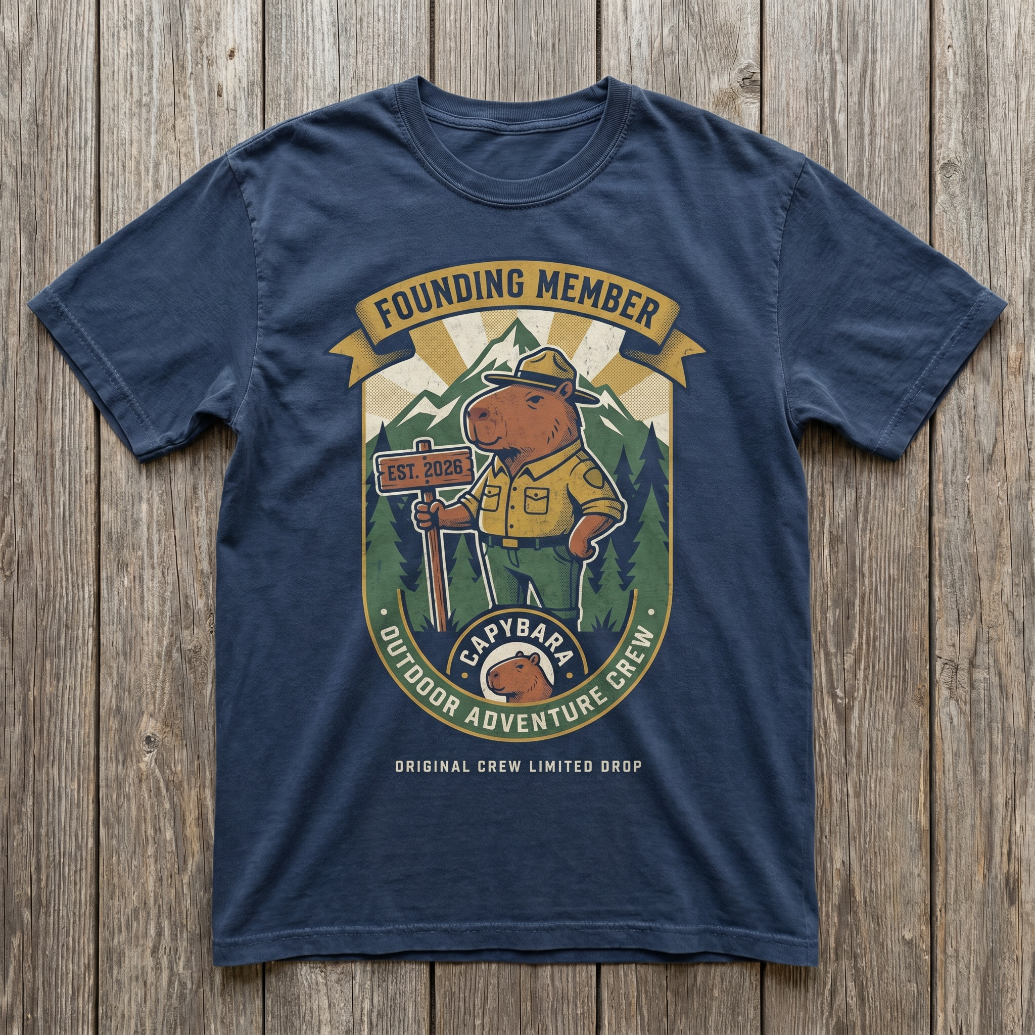 Founding Member Tee - Navy